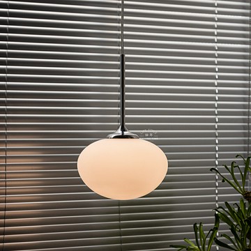 rolling time 復古鋁玻璃吊燈 日式北歐簡約床頭餐廳鏡前燈