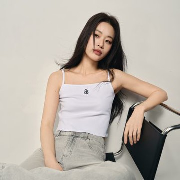 GIORDANO 韓國同款 女裝品牌刺繡短版吊帶背心【多色任選】