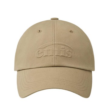 韓國 emis EMBOSSING LOGO BALL CAP 壓紋標誌棒球帽 米色BEIGE