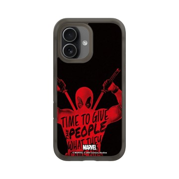 iPhone 17 AirX 本質黑 - 迪士尼-漫威 Marvel - 死侍-It's Deadpool's Time