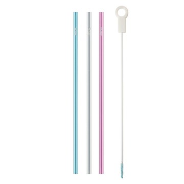 日本 SKATER - 環保吸管組(3入附刷)