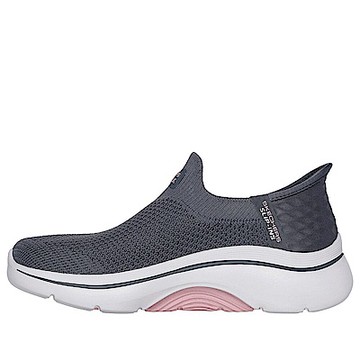 Skechers Go Walk Arch Fit 2.0 [125310CCPK] 女 健走/步行鞋 舒適 透氣 灰