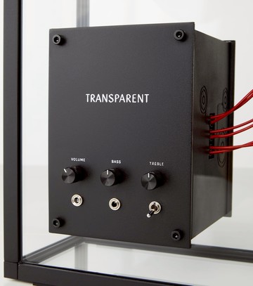 Transparent Transparent glass speaker