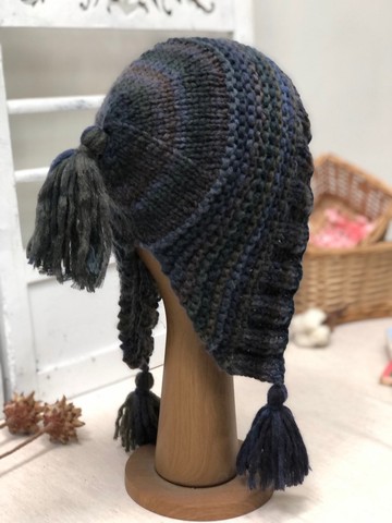 ChiChi手作-高質感毛線編織帽/手工編織