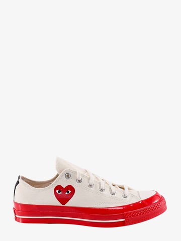 Chuck 70 cdg ox canvas sneakers with iconic heart print - COMME DES GARÇONS PLAY - gender_Man