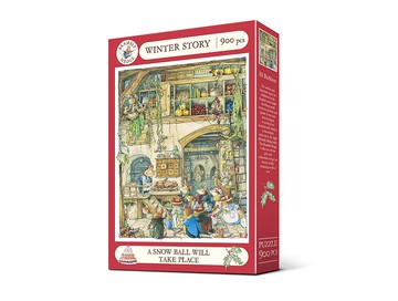 薔薇村的故事拼圖 冬天 我們要開舞會啦!