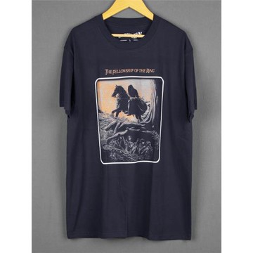 魔戒指環王The Lord of the Rings電影印花純棉休閑夏季男短袖T恤