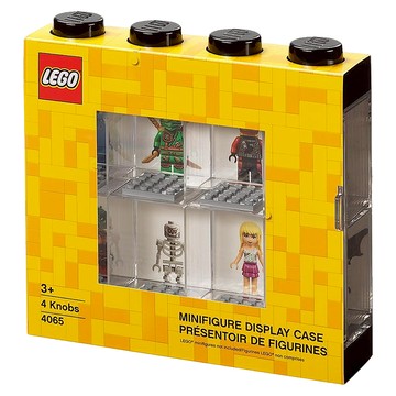 LEGO樂高人偶展示盒4凸  Minifigure Display Case  1個  19.1cm x 4.7 cm x 18.4 cm