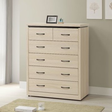 MUNA家居  801型3尺五斗櫃/香檳金色  88.5X49X114cm