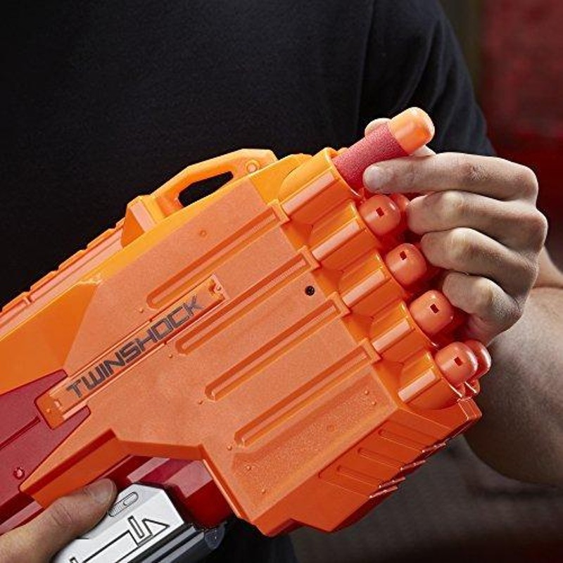 ナーフNerf メガ ツインショックフィギュア 2発同時発射ブラスター 最大26m | LINEブランドカタログ