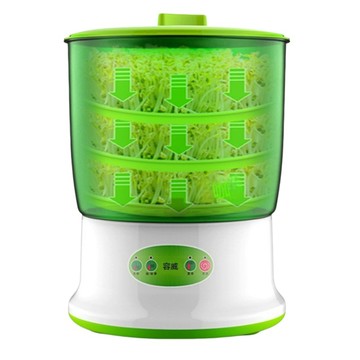 其他電動工具 芽菜機 110V智慧恆溫發豆芽機 綠豆芽黃豆芽孵化器 全自動芽菜機 家用三層大容量豆芽機