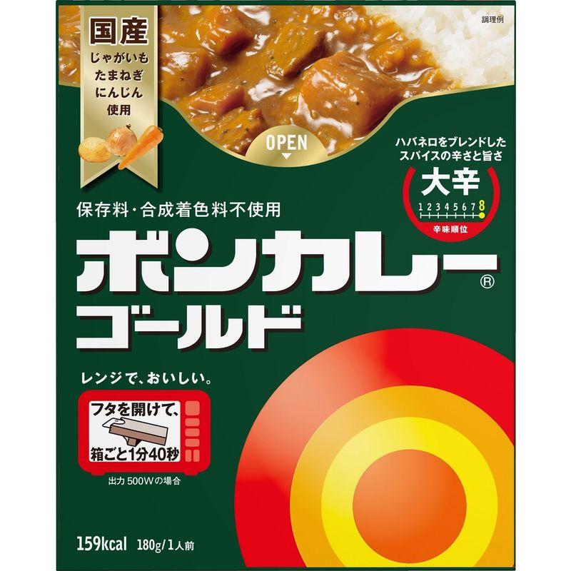 大塚食品 ボンカレーゴールド 大辛 180g 30コ入り