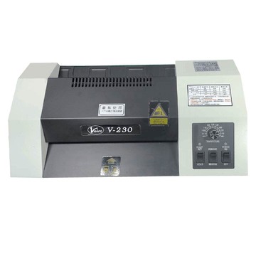 【Vnice 維娜斯】 A4 護貝機  四支滾輪  寬度230mm 冷熱錶共用 / 台 V-230