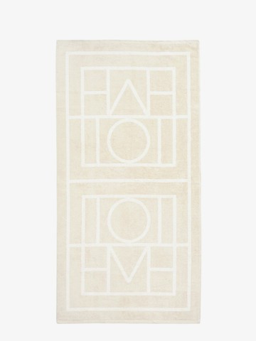 Monogram organic cotton beach towel - TOTEME - gender_Woman