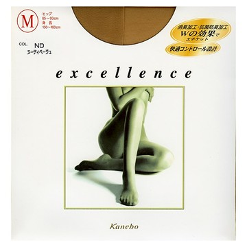 Kanebo 佳麗寶 excellence DCY 抗菌防臭褲襪  M 尺碼  臀圍85~93cm 身高150~160cm  膚色