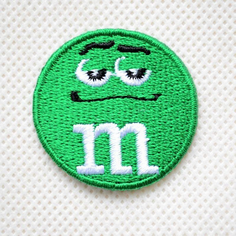 ｍ＆ｍ’ｓ★エムアンドエムズ　アメキャラ　アイロンワッペン エムズ ワッペン アイロン おしゃれ 刺繍 M&M's エムアンドエム
