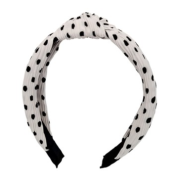 CHIC CHIC 日本造型髮箍 SY13484 圓點白 兒童髮飾  不適用  1個