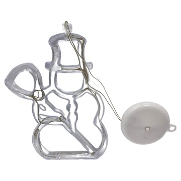 聖誕吸盤燈 Set 3個 需使用4號電池*3顆  1組  21.5cm x 12.5cm