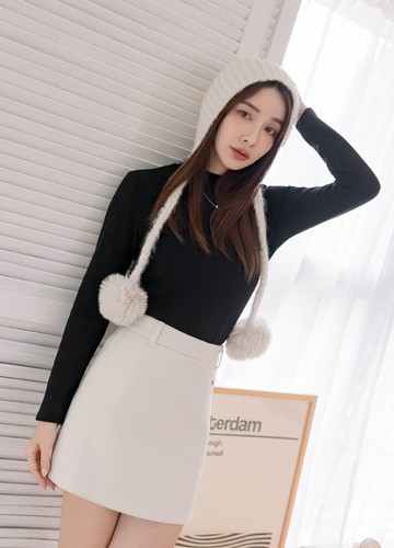 超彈性內磨毛上衣