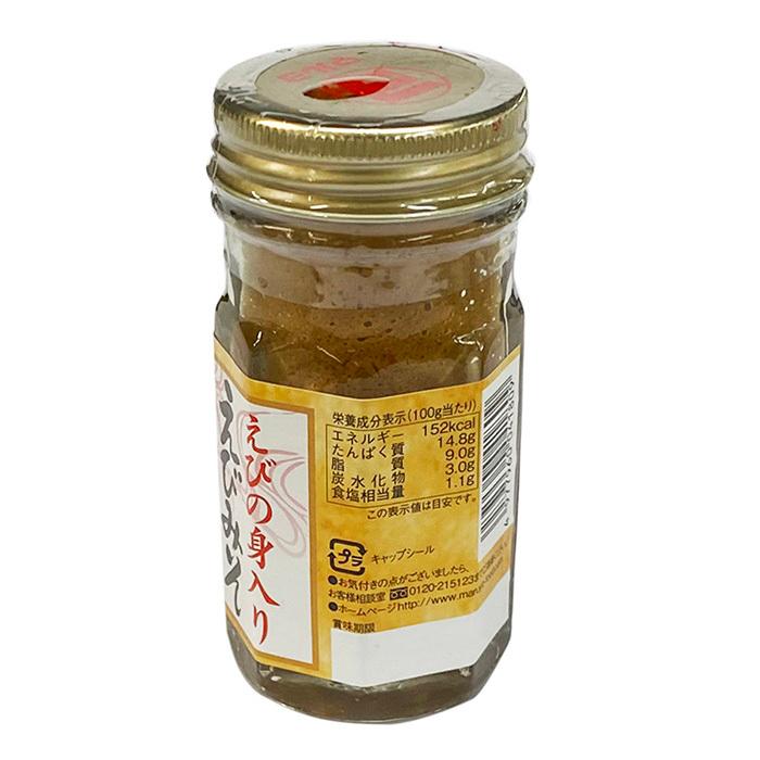 マルヨ食品　えびの身入り　えびみそ　60g