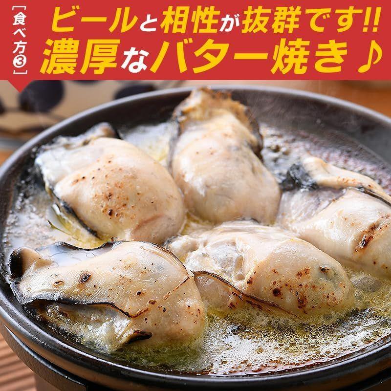 カキ かき 牡蠣 むき身 2Lサイズ 1kg 約30粒前後 冷凍 特大 広島県産 極鮮王 加熱用