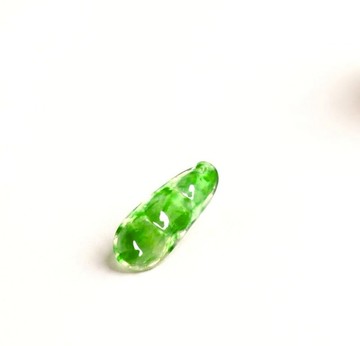 【福壽】冰種飄陽綠翡翠福豆 | 天然緬甸玉A貨翡翠 | 送禮