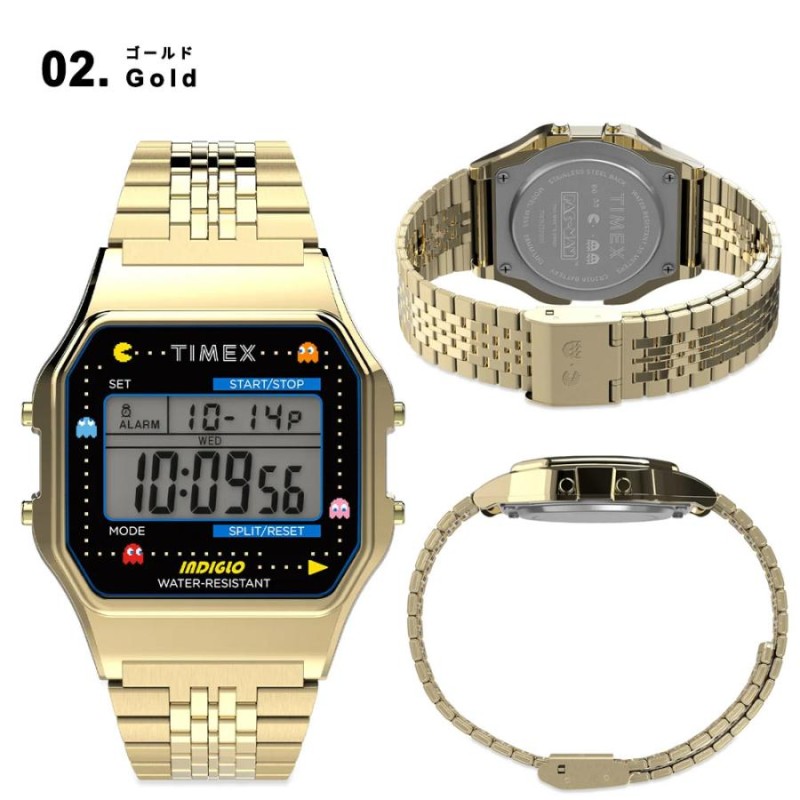 即納 TIMEX タイメックス パックマン コラボモデル 腕時計 T80 