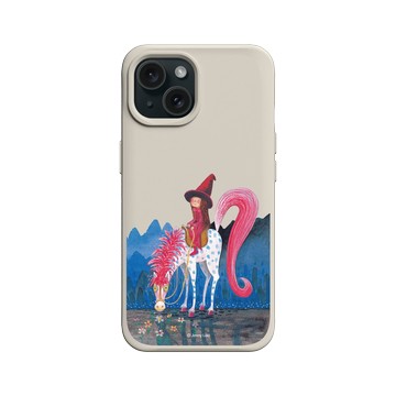 iPhone 15 SolidX 貝殼灰 - 幾米 Jimmy Liao - 我的錯都是大人的錯-紅帽女孩