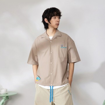 【Converse】聯名款 MATSUI 短袖襯衫_男_MCK179-J3W 官方旗艦店