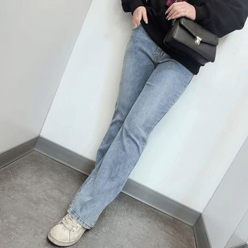 MUCH主幼商場牛仔喇叭褲