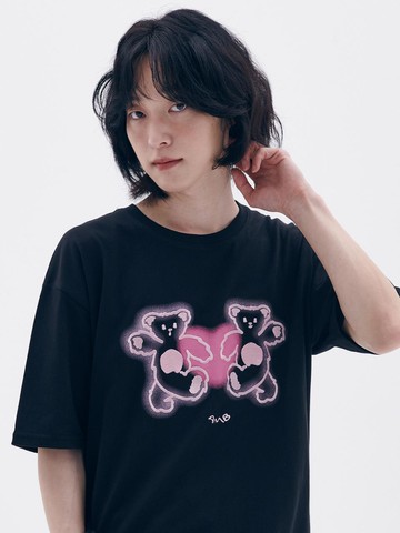 Hey Buddy T-Shirts (AS1215) [Black]