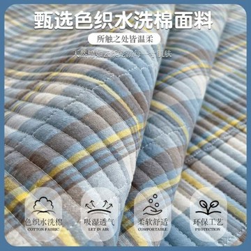一面絨一面純棉床蓋單件全棉榻榻米牛奶絨夾棉床單三件套四季通用