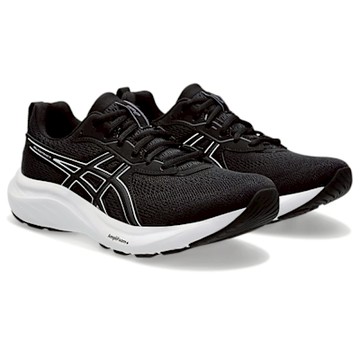 asics 亞瑟士 慢跑鞋 女鞋 運動鞋 緩震 寬楦 支撐 GEL-CONTEND 9 D 黑白 1012B678-002
