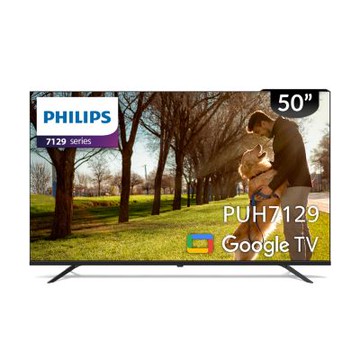 PHILIPS飛利浦 50型4K Google TV 智慧顯示器 50PUH7129 (含基本安裝)