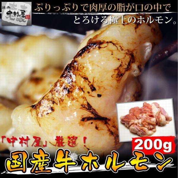 お中元 御中元 牛肉 国産牛 ホルモン 200g 小腸 焼肉 バーベキュー もつ鍋 ホルモン うどん ホルモン焼き