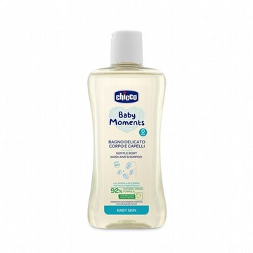 Chicco 寶貝嬰兒溫和植萃洗髮/沐浴露(初生寶寶專用)200ml(CCB105930)★衛立兒生活館★