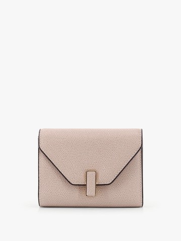 Leather wallet with metal walker - VALEXTRA - gender_Woman