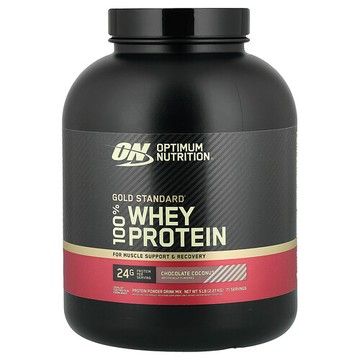 Optimum Nutrition, 金標準全乳清蛋白，巧克力椰子味，5 磅（2.27 千克）