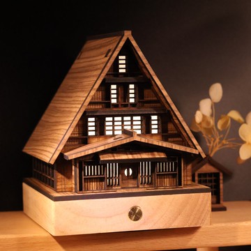 【焰仁美術館】斗宿一/合掌村夜燈/原創手作