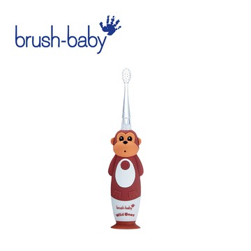 Brush Baby - WildOnes 充電式兒童聲波電動牙刷-猴子馬雅-0-10Y