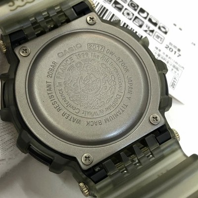 極美品 G-SHOCK ジーショック CASIO カシオ 腕時計 DW-9700K-9T 第8回 