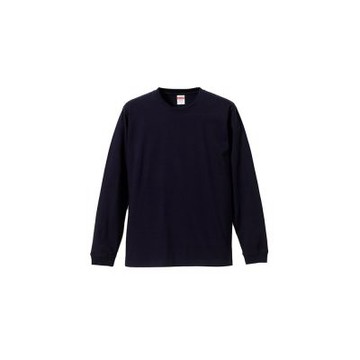 United Athle 5.6oz 頂級柔棉 長袖T恤 深藍色 3501101-086 [EW]