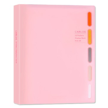 A4 果凍資料本-40張 (內袋加厚款)