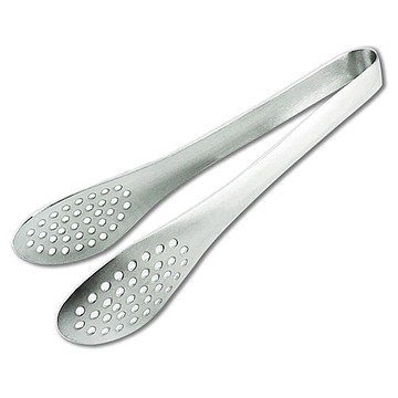 【LMG】日式304不銹鋼萬用料理瀝油夾2入組