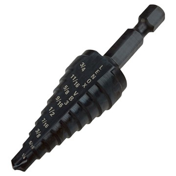 LENOX 狼牌階梯鑽 用於鑽鋼、薄板、風管  1個