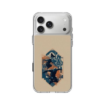 iPhone 17 Pro Max Clear Case（相機按鈕） 透明 - Assassin's Creed - Assassin's Creed Mirage® - Assassin's Jump