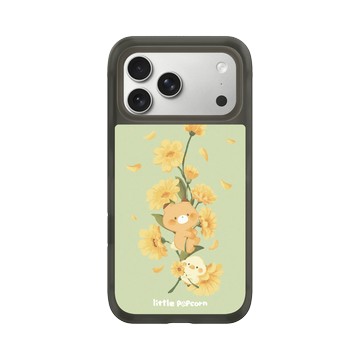 iPhone 17 Pro Max AirX 本質黑 - 小玉米花 Littlepopcorn - 金盞花