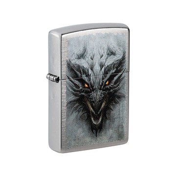Zippo 【官方旗艦店】Dragon Design 惡龍防風打火機
