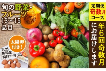 旬の野菜・フルーツセット定期便 13品目から15品目の豪華セット