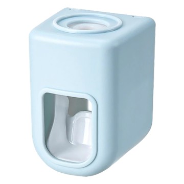 小麥購物 自動擠牙膏器 G561 80g  4個  天空藍